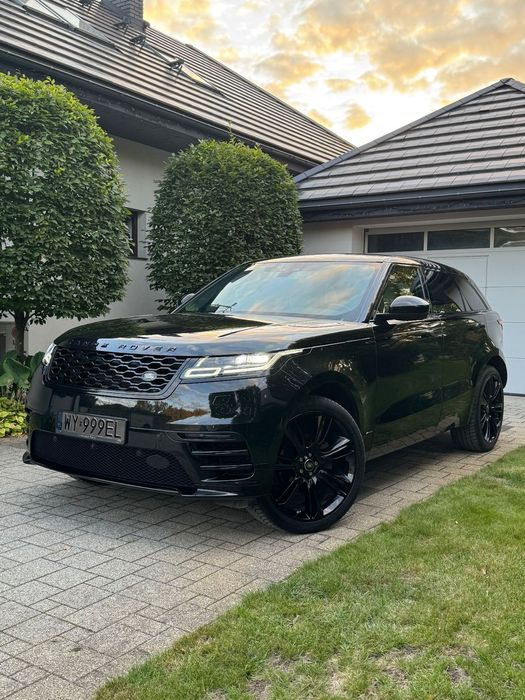 Land Rover Range Rover Velar SI4 P250 S R-DYNAMIC Santorini Black Bogata Wersja koła 22" ASO FV 23%