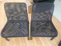 IKEA fotel czarny 4 szt.