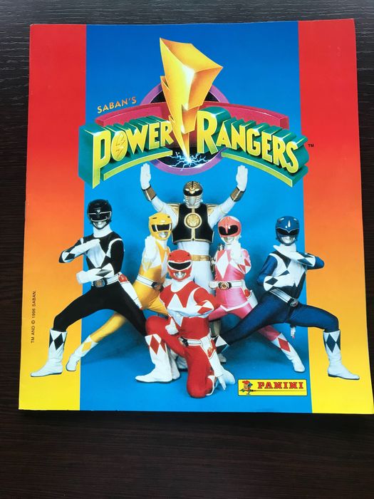 Caderneta GI Joe e Power Rangers