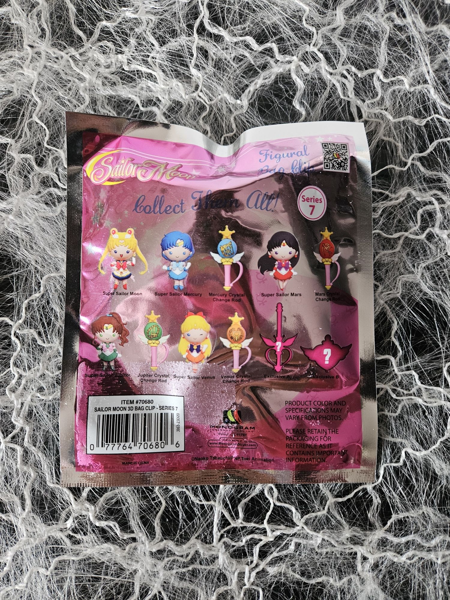 Sailor moon - Toei Animation: Figural bag clip 3D series 7