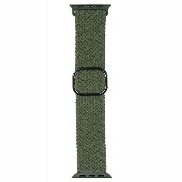 Pasek pleciony Beline Apple Watch 38 / 40 / 41 / 42 mm zielony