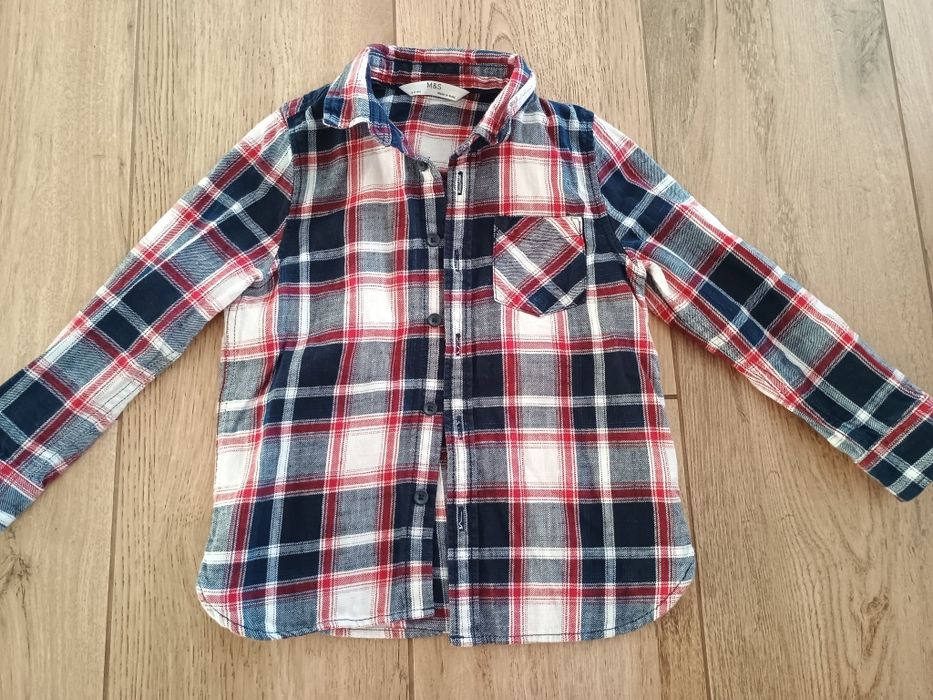 Koszula elegancka na guziki 104 cm