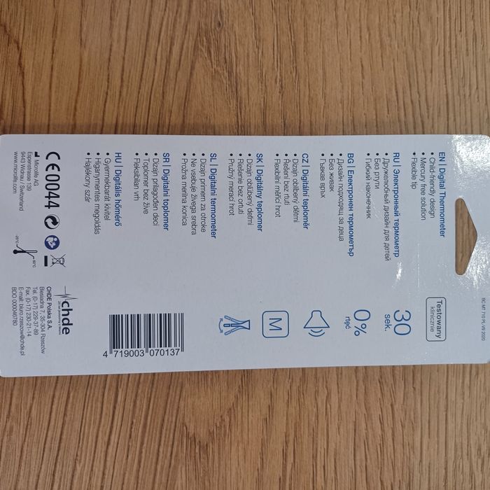 Termometr żabka Microlife NOWY