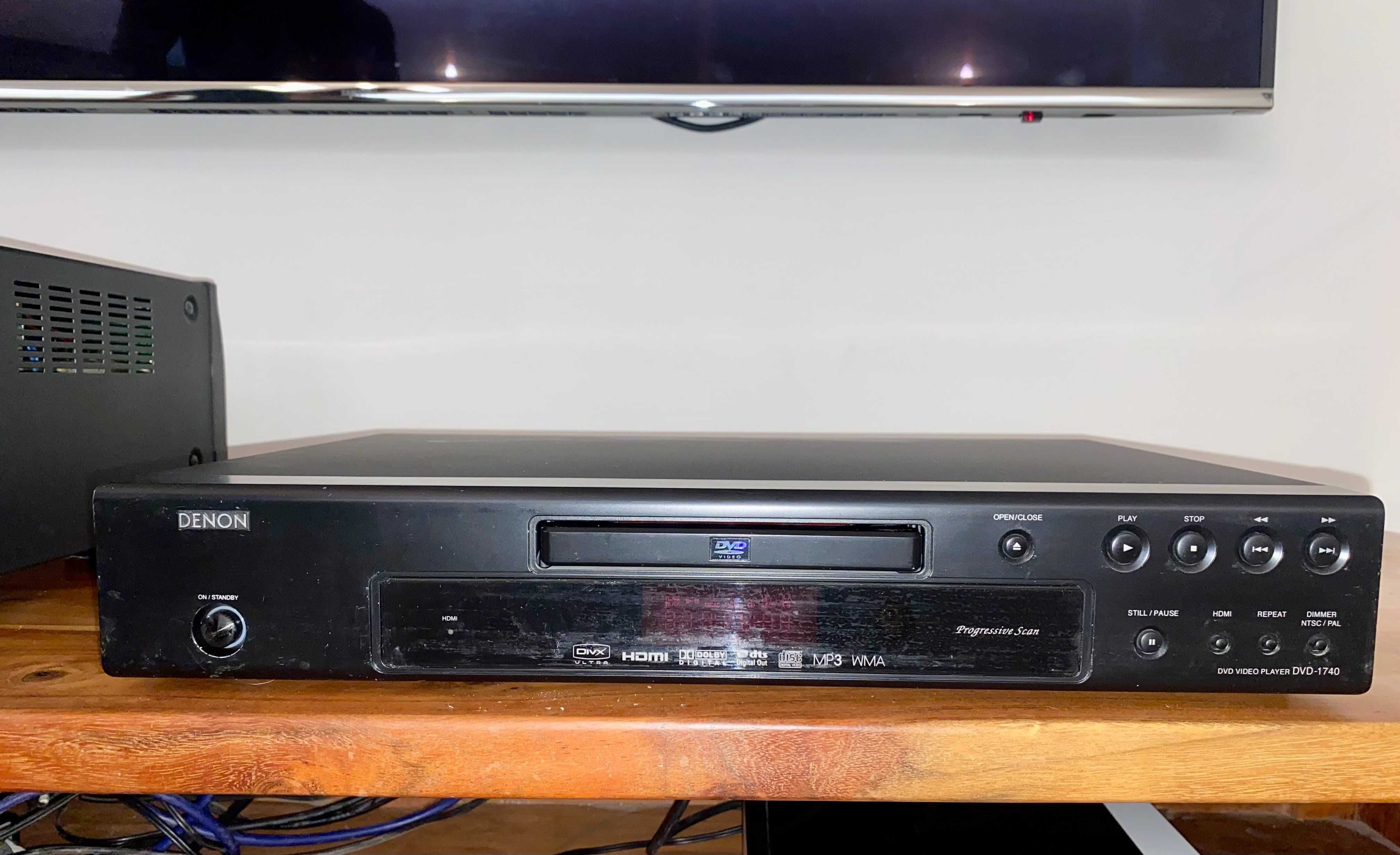 Denon AVR-1509  DVD-1740, głośniki KODA  Zestaw Kina Domowego 5.1