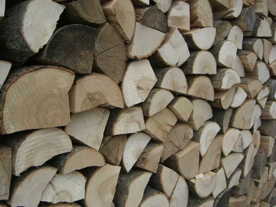 Drewno kominkowe/opałowe- sezonowane, cięte i łupane