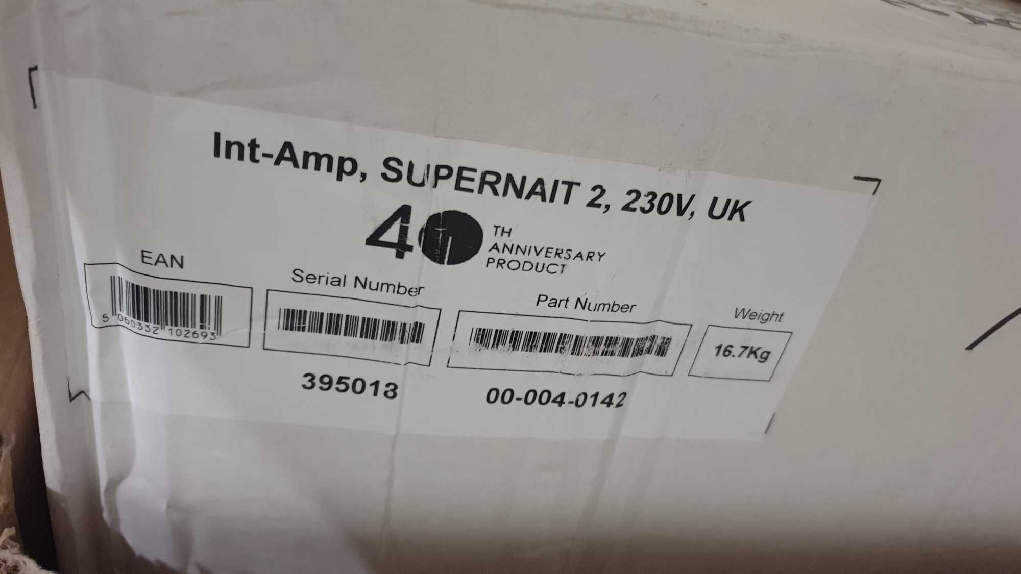 Naim Supernait 2  wzmacniacz zintegrowany