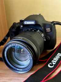 Canon EOS 750D Цифровий Дзеркальний фотоапарат з об’єктивом 18-135mm