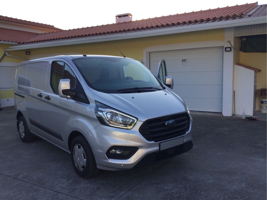 Ford transi custom eco blue