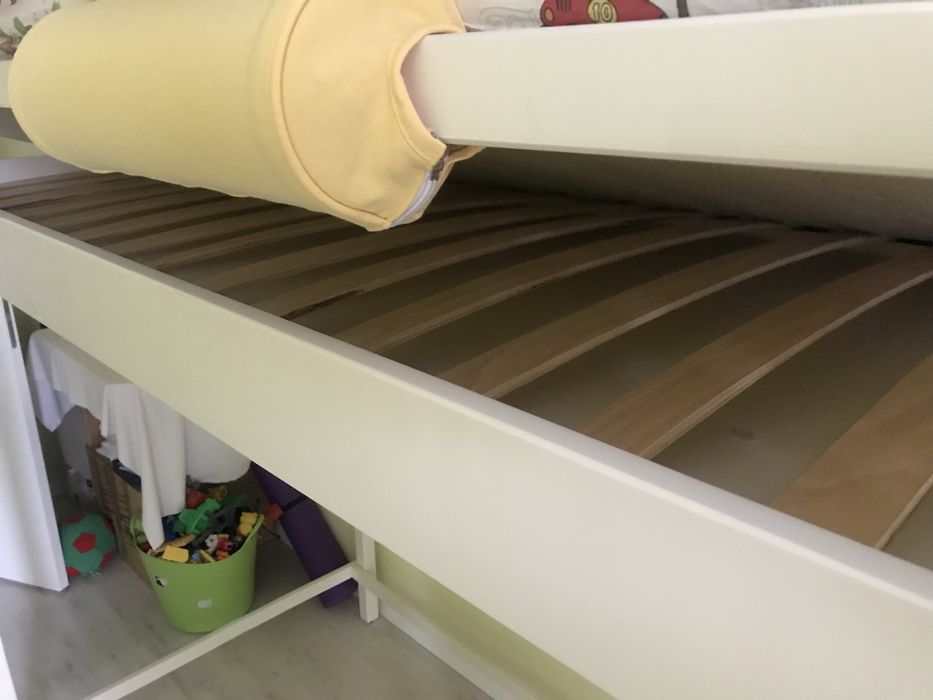 Кроватка дитяча з матрацом довжина 190см