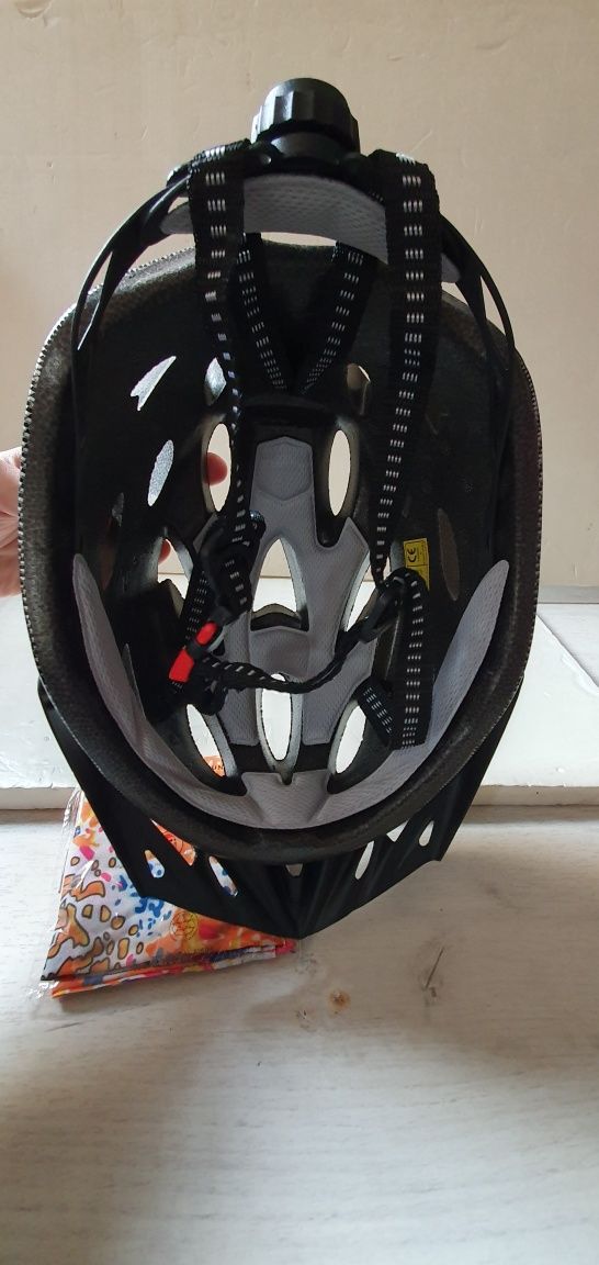 MTB Kask rowerowy dla dorosłych regulowany lekki bezpieczny 58-62 cm