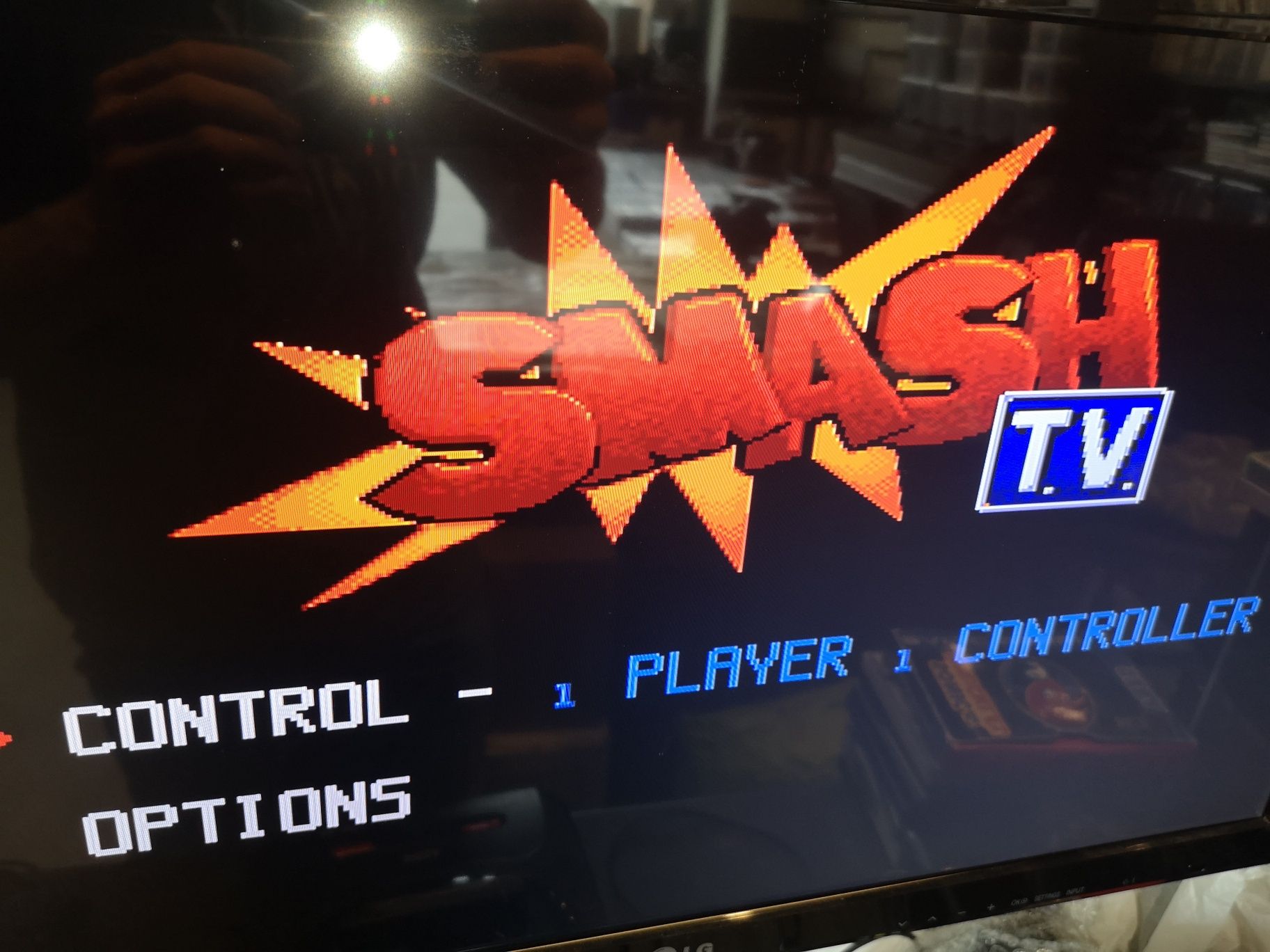 Super Smash T.V. SEGA MEGA DRIVE gra (oryginał testowany Box)