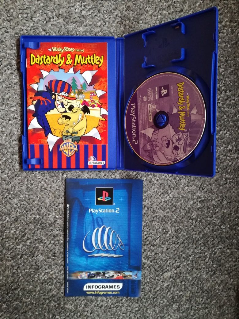 Wacky Races starring Dastardly & Muttley / PS2 / 3xA