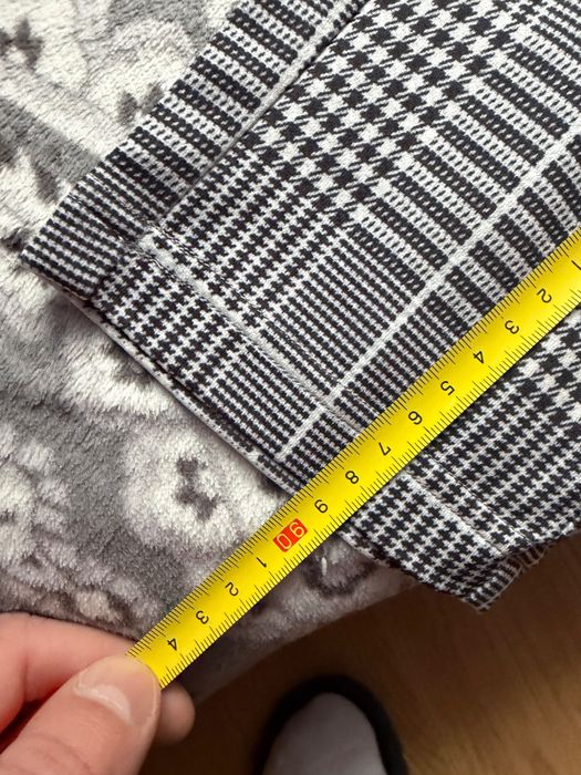 Spodnie męskie w kratę