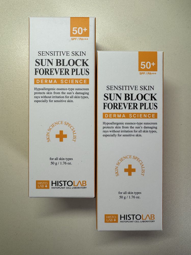 Histolab blemish ВВ крем Сяйво шкіри, Sun Block сонцезахисна есенція