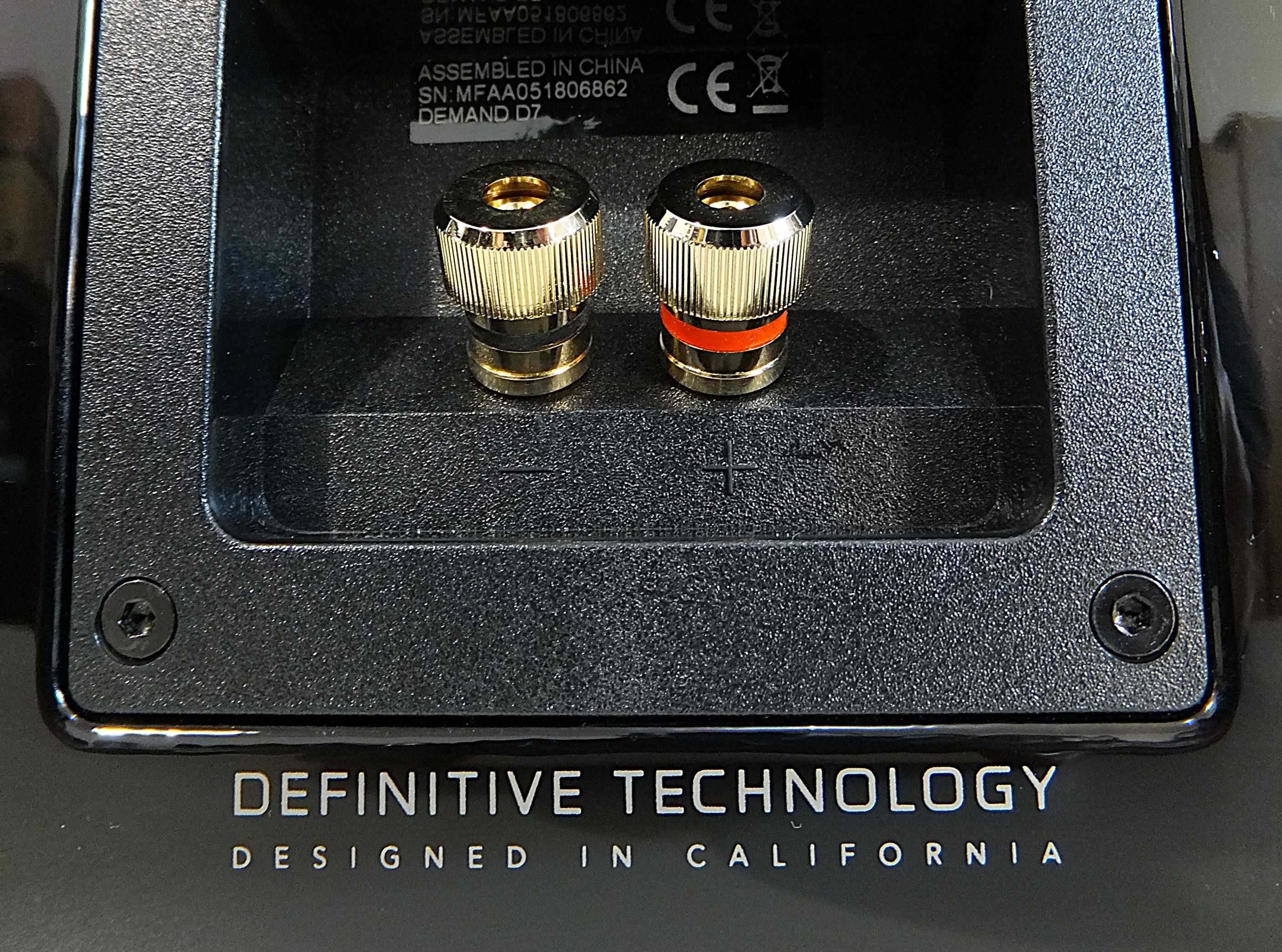 Kolumny głośnikowe DEFINITIVE TECHNOLOGY DEMAND D7 / stan idealny!
