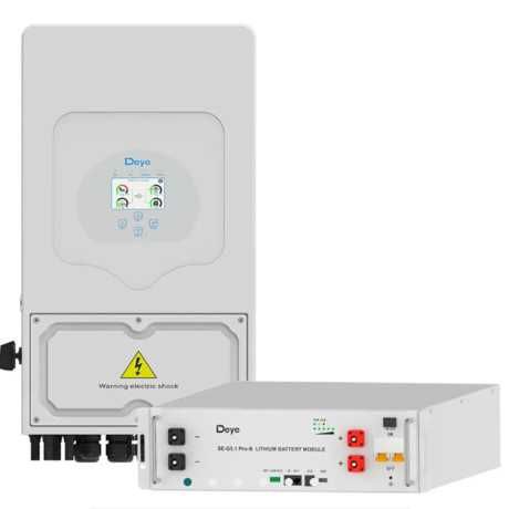 Комплект резервного живлення Deye SUN-5K-SG03LP1-EU+SE-G5.1 Pro-B