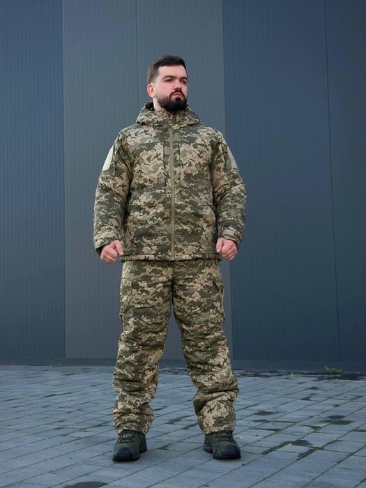 Тактичний військовий теплий зимовий костюм Call Dragon M65 на Omni Hea