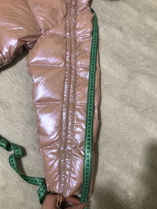 Пуховая куртка, натуральный пух, пуховик оверсайз