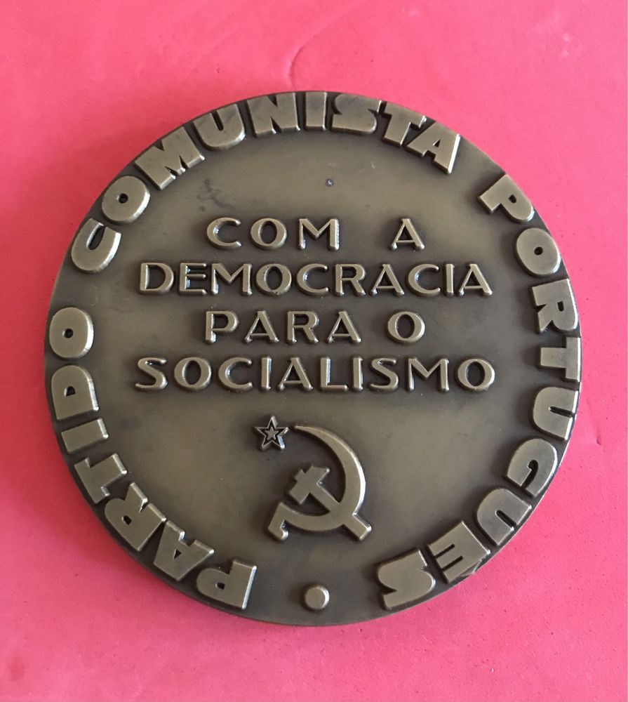 Medalha em Bronze Política Congresso PCP 1976