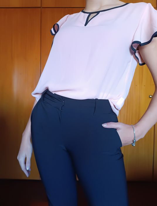 Blusa Shein rosa (tamanho M) – Como nova