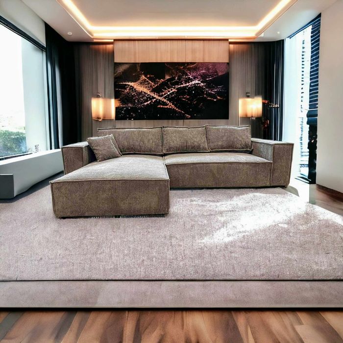 Naroznik Loft XL Sztruks 294x185 Nowy