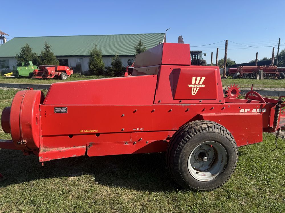 Прес підбирач Пресс-подборщик тюкопрес Велгер WELGER AP400 (AP430-42)