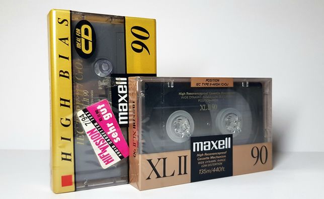 Kasety magnetofonowe Maxell XL II 90