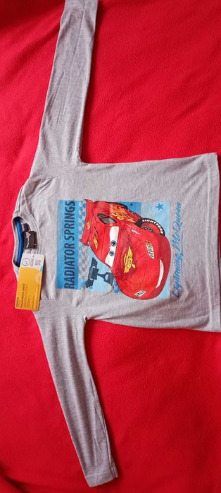 Bluzka nowa z metką Disney Pixar Cars r.110/116