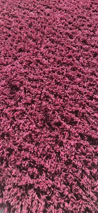 Tapete de sala rosa