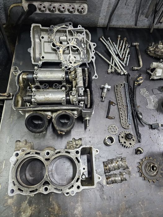 Вилка Kawasaki ER-6n передня перо траверси колесо ER6n ER-6F підвіска