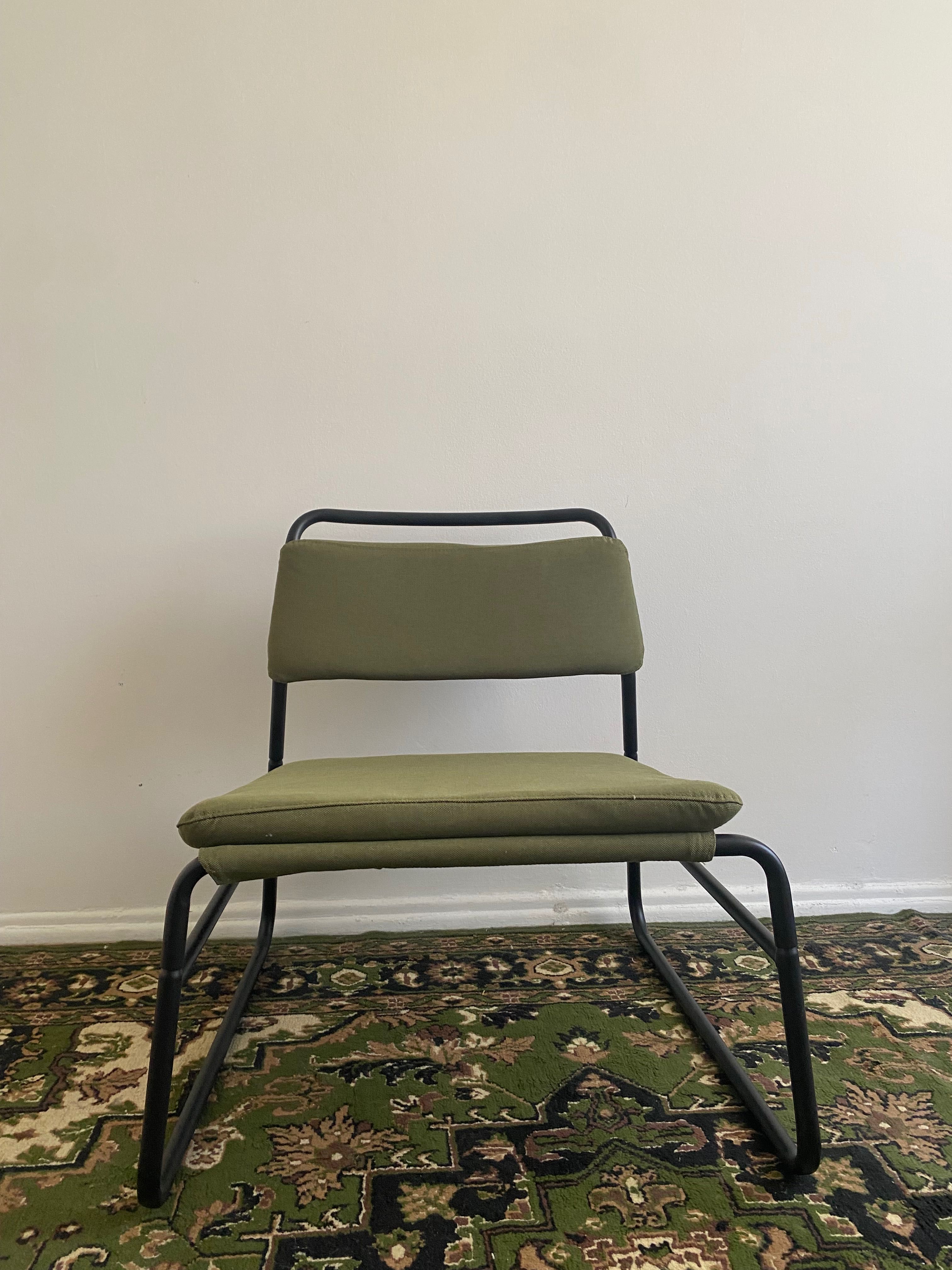 Cadeirão verde Ikea