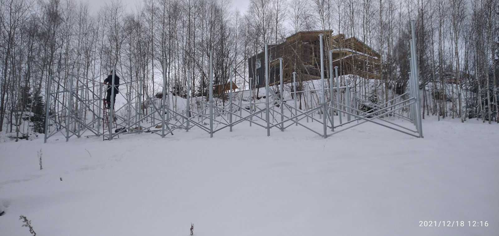 Гвинтові палі • З металу - Геошурупи • Розпродаж