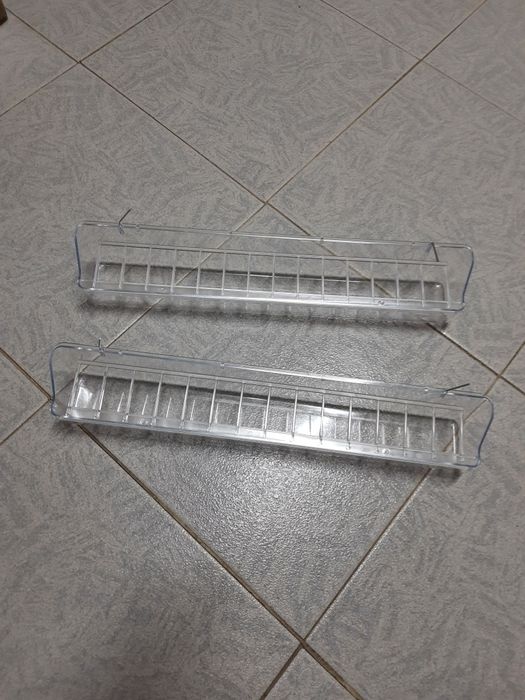 2 Comedouros aviário/ gaiola para aves NOVO