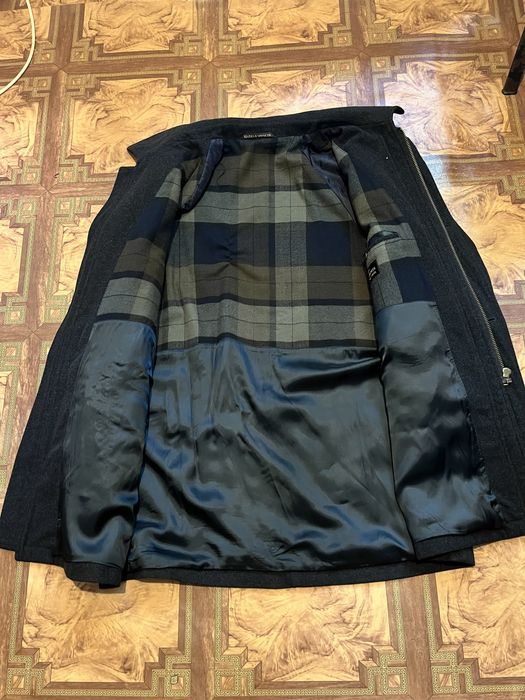 Мужское шерстяное пальто Mark & Spencer