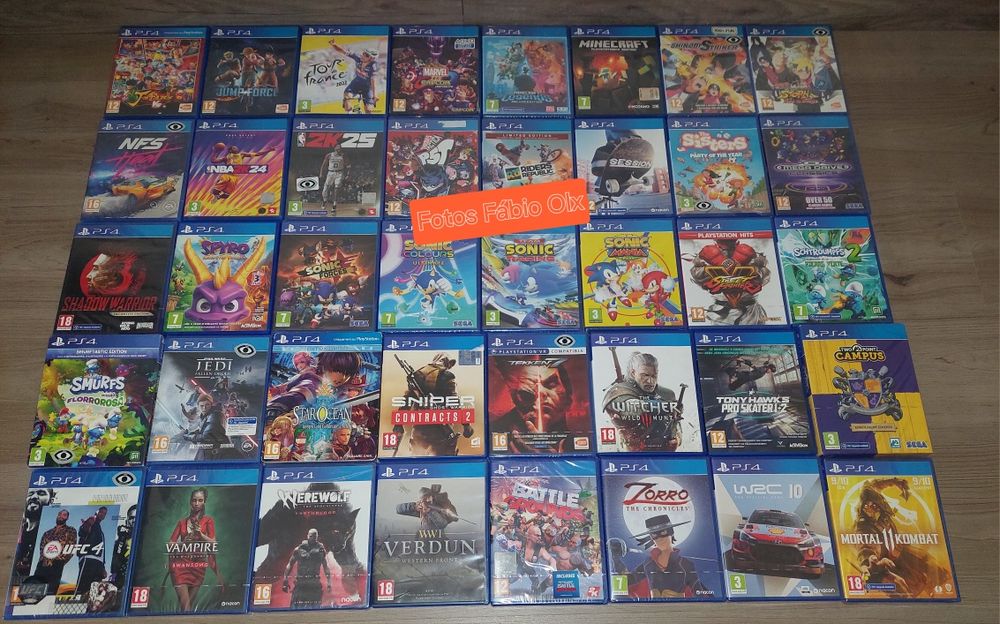Jogos Ps4 Originais Novos & Usados Ler Anúncio  ( Desde 10€)