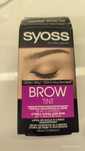 Syoss Brow Tint ciemny brąz, koloryzacja brwi