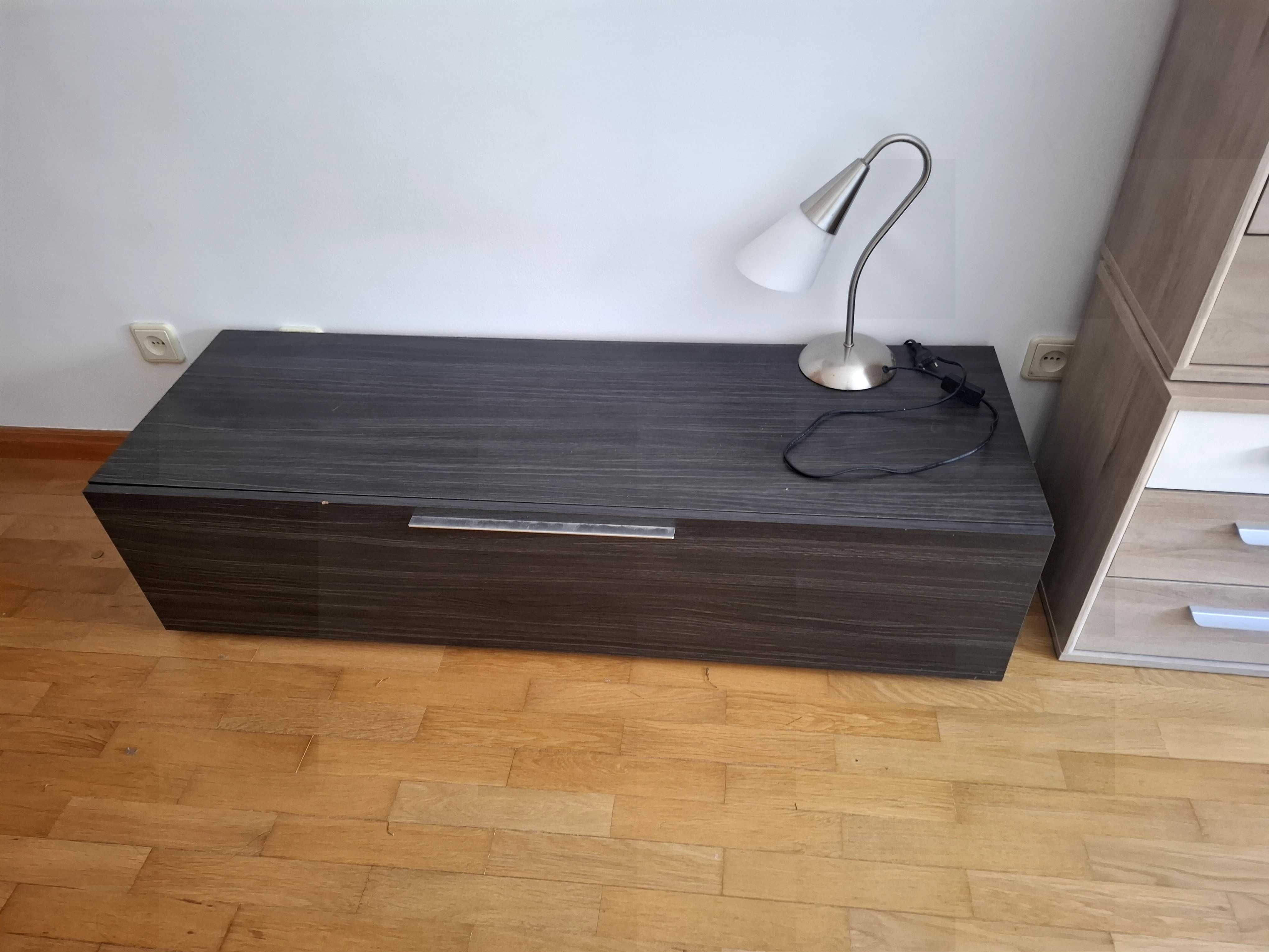 Movel Tv cinza escuro