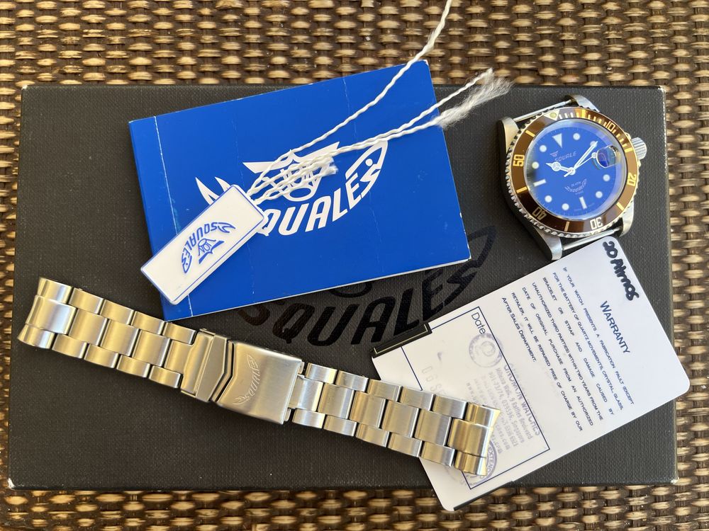 Squale y1545 20 atmos Root Beer