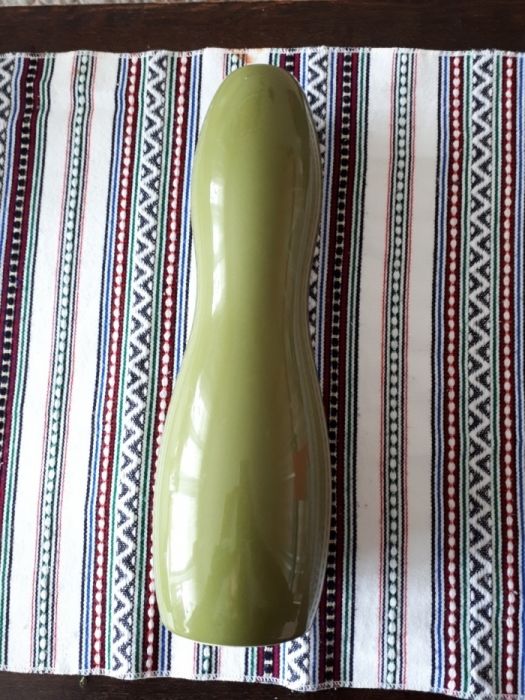 Zielony wazon Asa Selection Germany 31 cm, w bardzo dobrym stanie