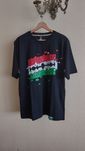Bluzka T-shirt męski czarny XL ABJ sport