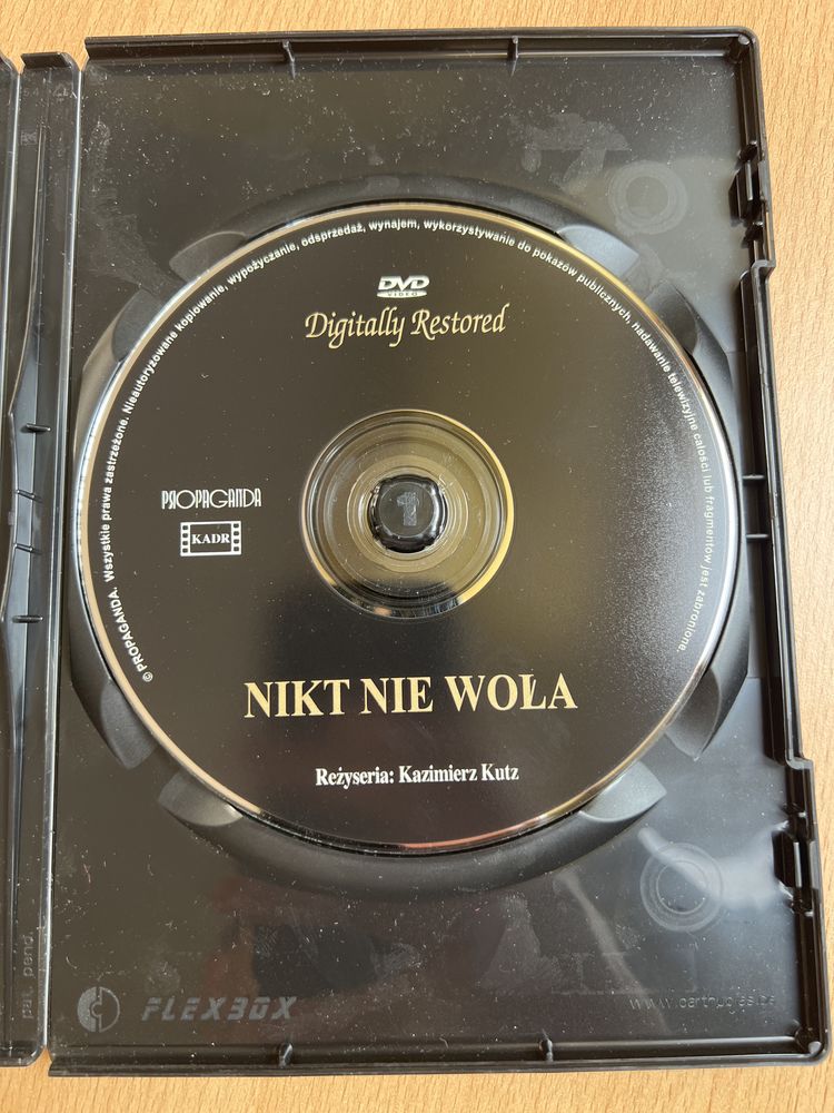 Nikt nie wola DVD film odświeżony cyfrowo