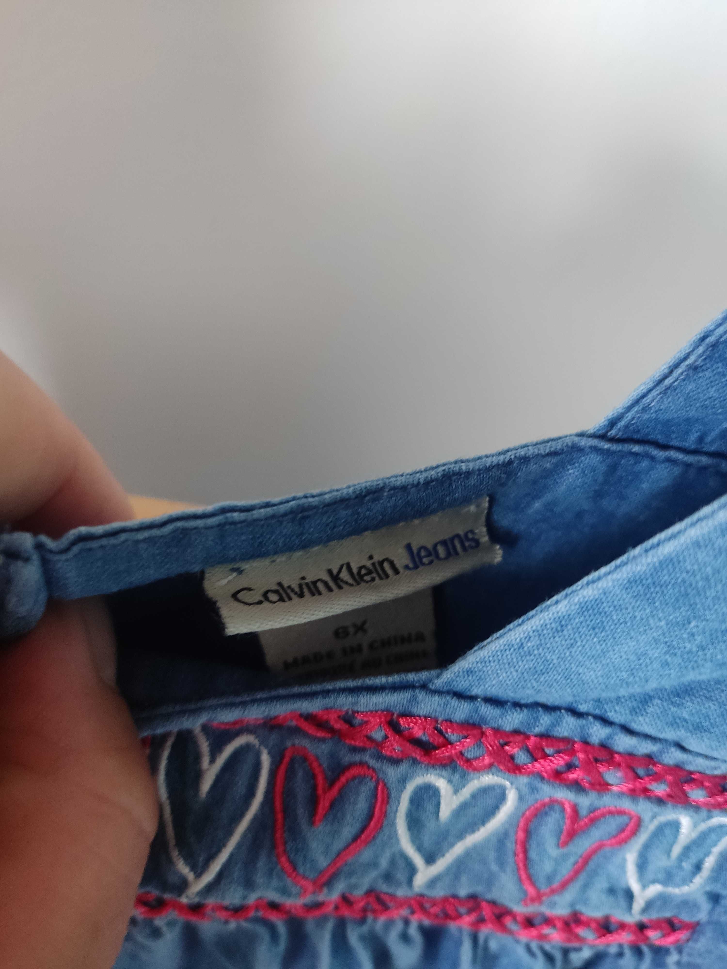 Bluzka dziewczęca Calvin klein