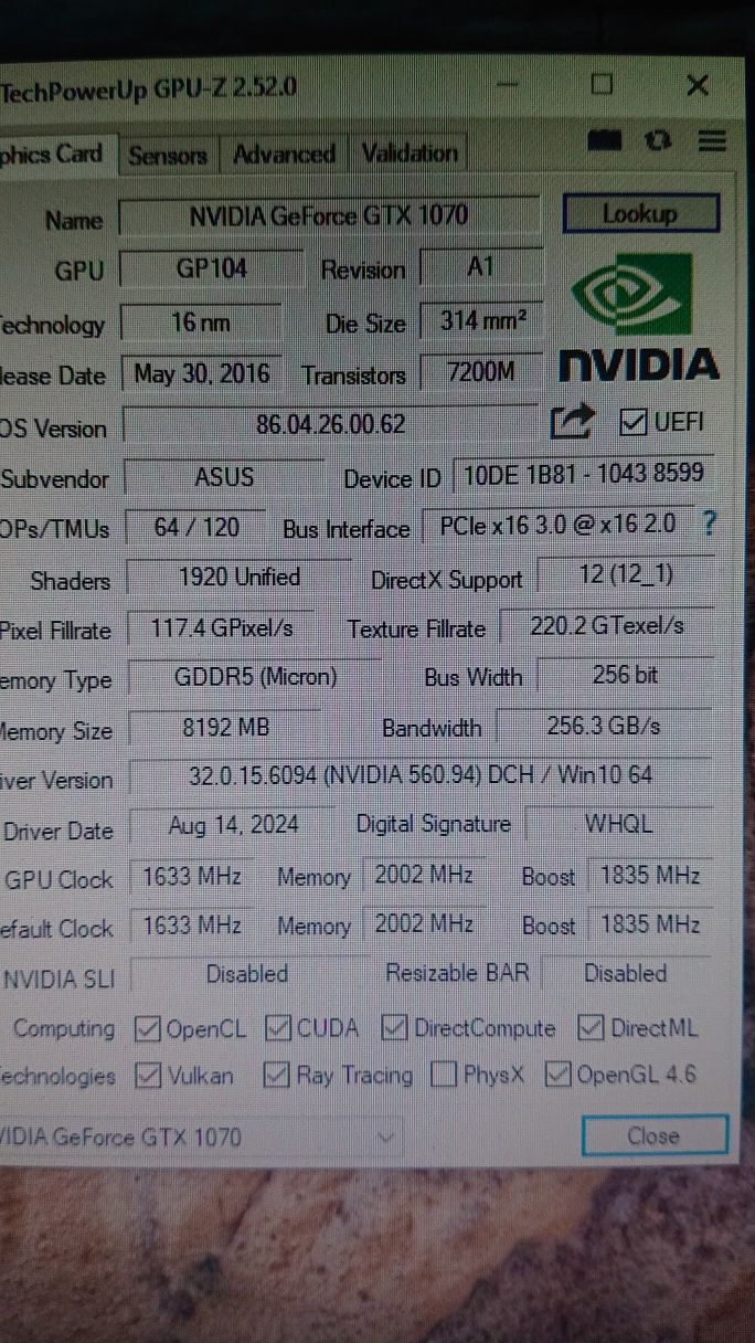 Ryzen 5 1600x/GTX 1070 8gb/16 озу/SSD m2