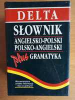 Delta słownik polsko-angielski angielsko-polski plus gramatyka