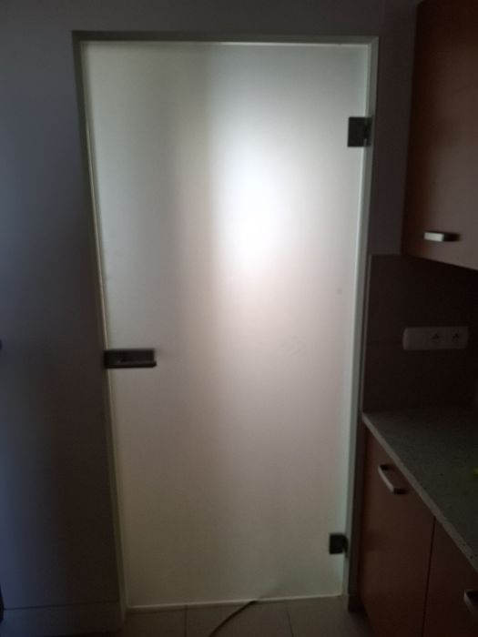 Drzwi szklane matowe