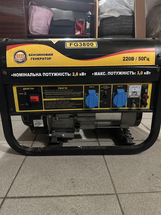 Бензиновий генератор 3квт
