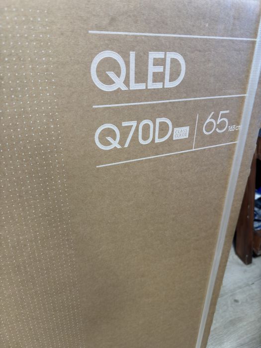 Телевізор Samsung 65q70d Qled 100 Герц Новий Гарантія 1 Рік