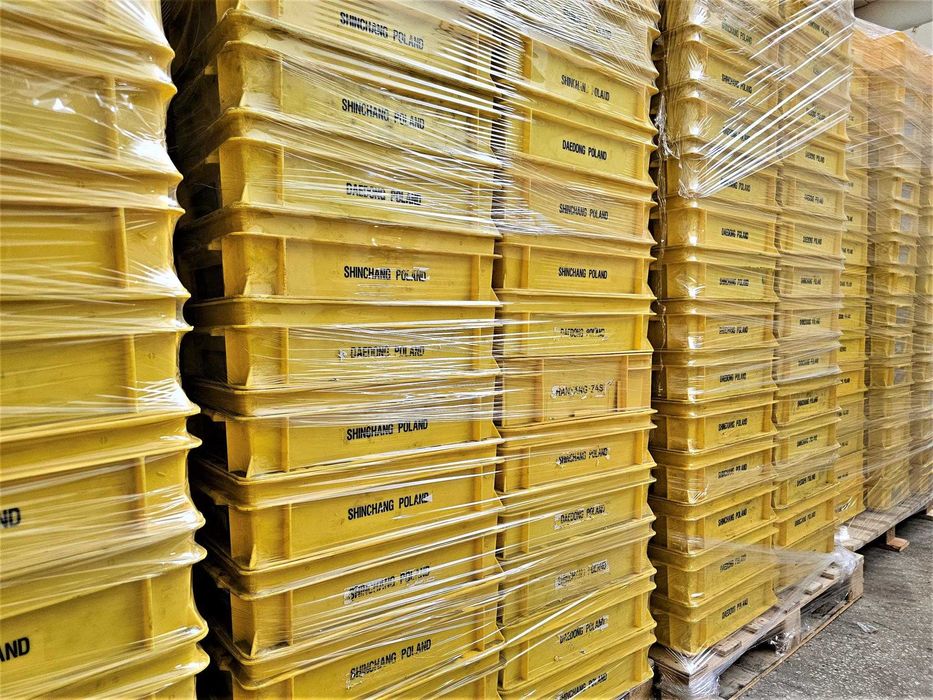 Pojemnik Skrzynka Kuweta Kosz Plastikowy Magazynowy Warsztatowy 40x30