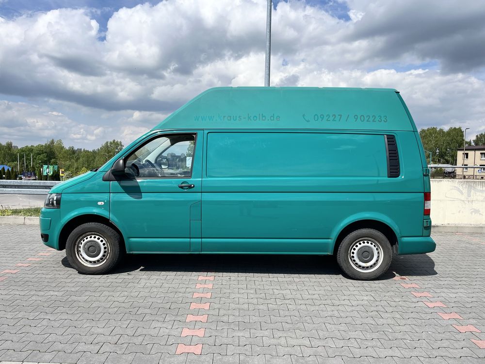 VW transporter T5. Lift. 2010r. L2H2. 2.0 tdi. Zamiana za osobowy moto