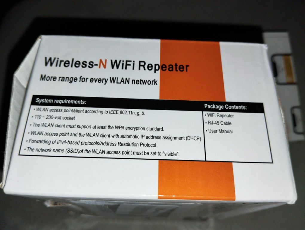 Wzmacniacz sygnału Wi-Fi Repeater